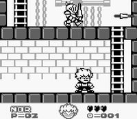 une photo d'Ã©cran de Kid Dracula sur Nintendo Game Boy